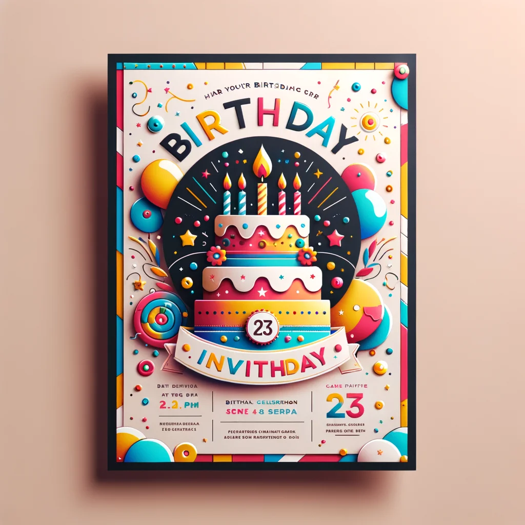 Invitaciones - Ejemplo 4